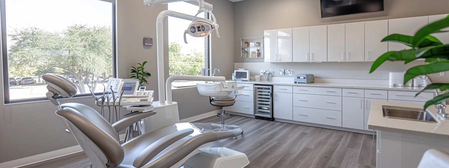 a serene dental practice in dallas, tx, illuminated by soft natural light, showcases a modern treatment room with gleaming instruments and calming decor, symbolizing the high health regulations and standards that ensure exceptional care quality.