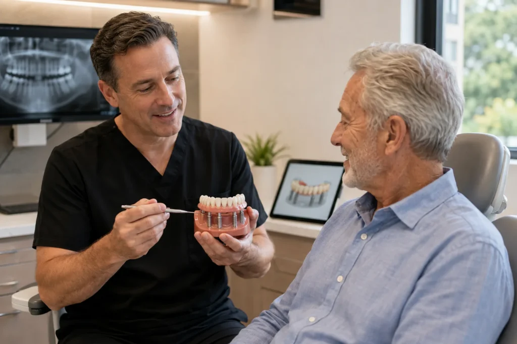 Dentists in Dallas TX, All-on-4 Dental Implants in Dallas TX, Dr. Andrew Randall and Dr. Scott Evans